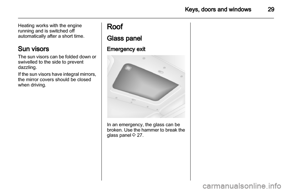 OPEL MOVANO_B 2011.5  Owners Manual 