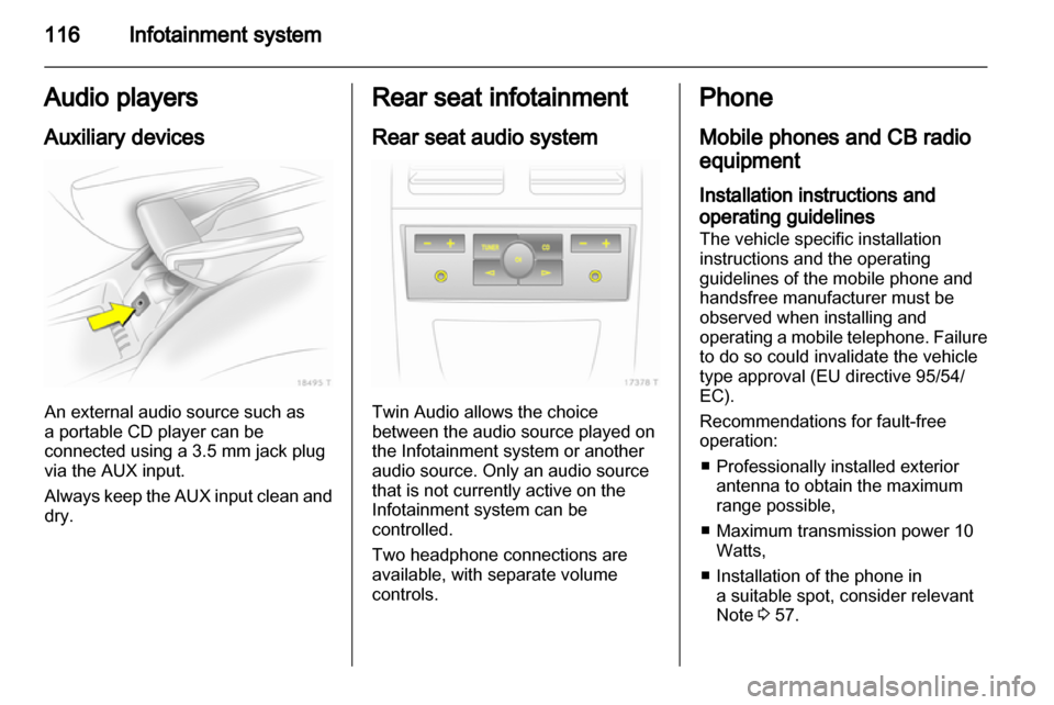 OPEL ZAFIRA 2010  Owners Manual 