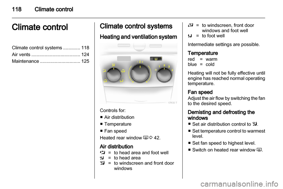 OPEL ZAFIRA 2010  Owners Manual 