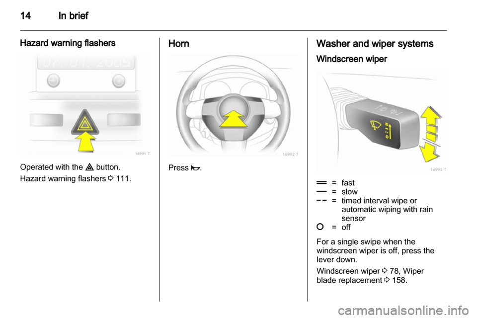 OPEL ZAFIRA 2010  Owners Manual 