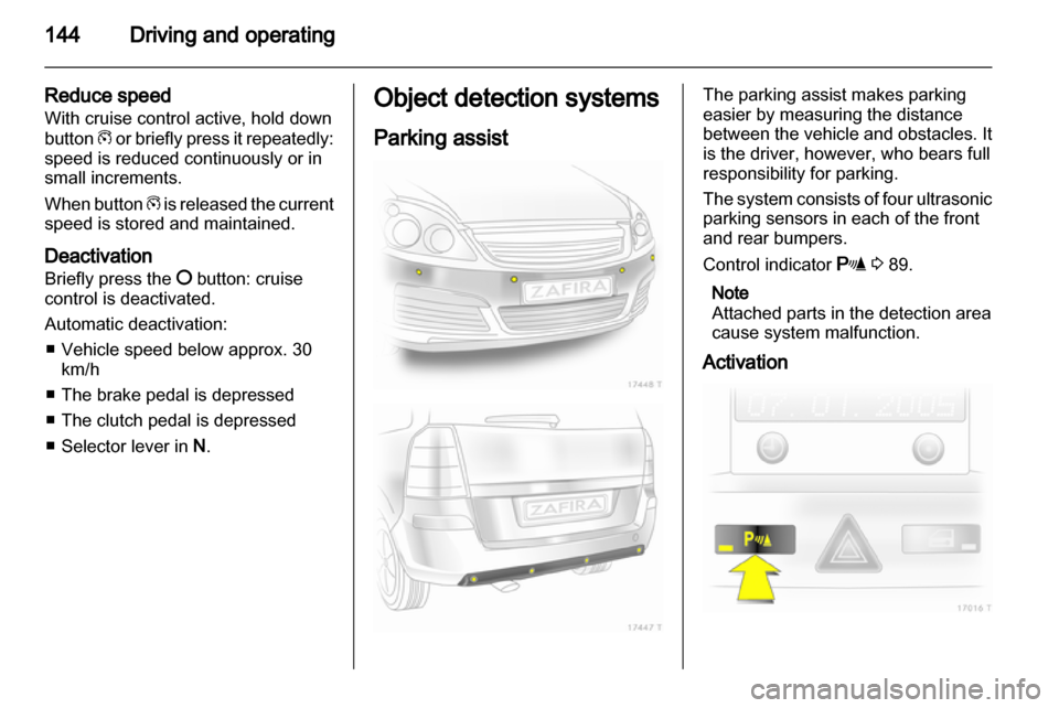 OPEL ZAFIRA 2010  Manual user 