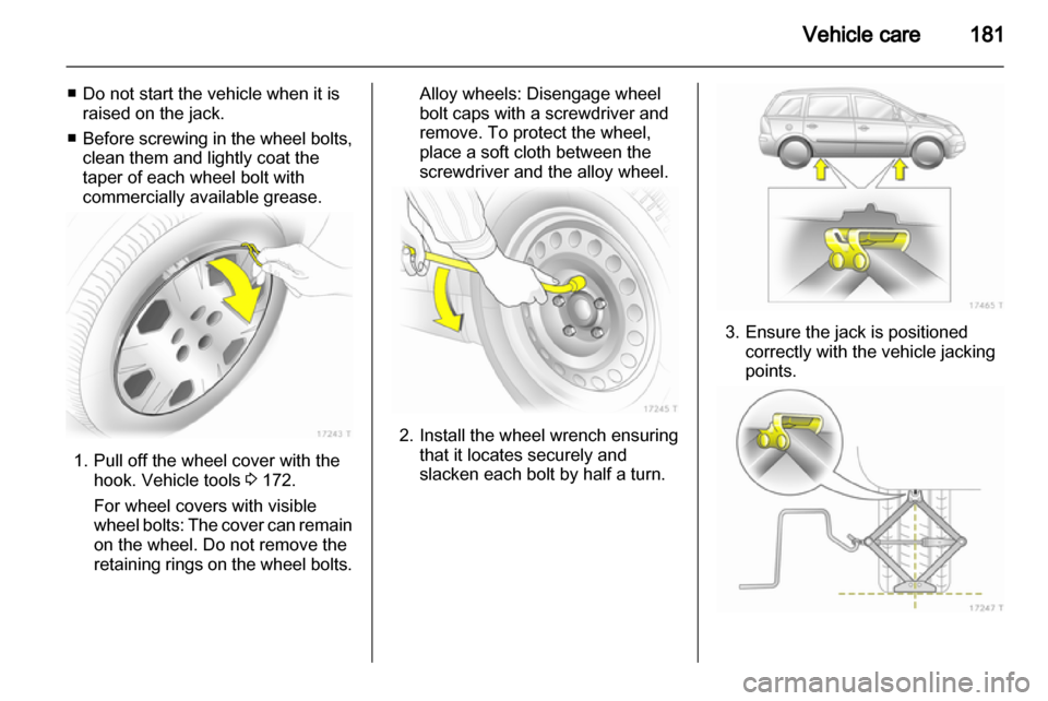 OPEL ZAFIRA 2010  Manual user 