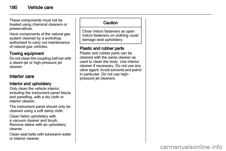 OPEL ZAFIRA 2010  Manual user 
