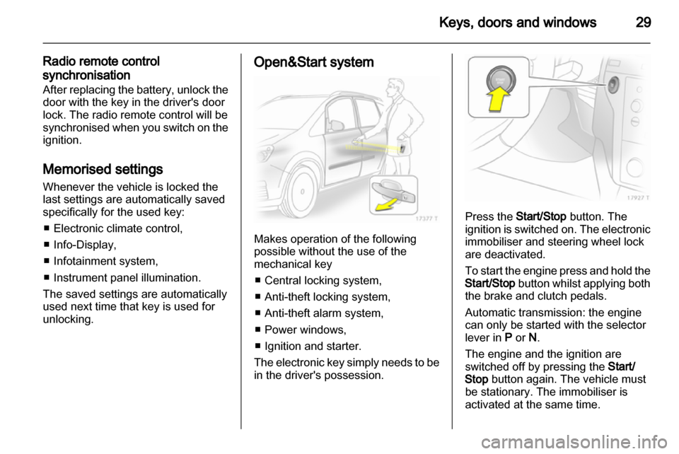 OPEL ZAFIRA 2010  Manual user 