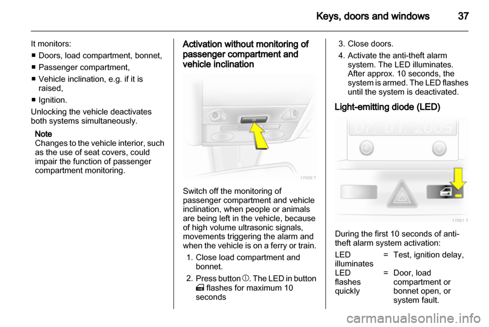 OPEL ZAFIRA 2010  Owners Manual 