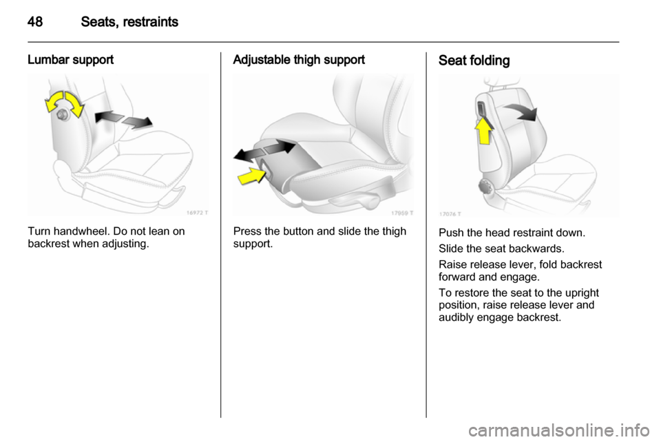 OPEL ZAFIRA 2010  Manual user 