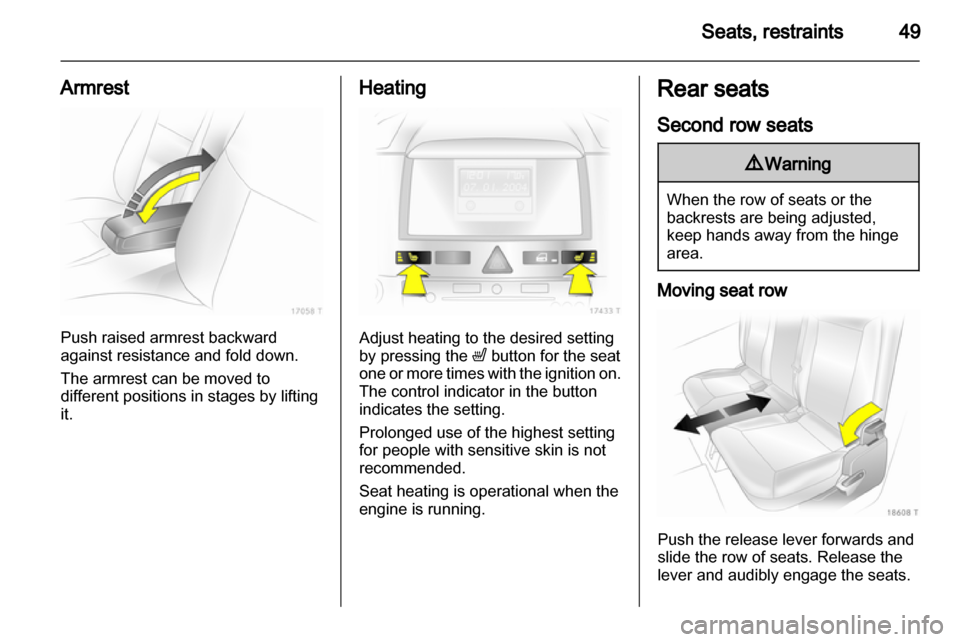 OPEL ZAFIRA 2010  Manual user 