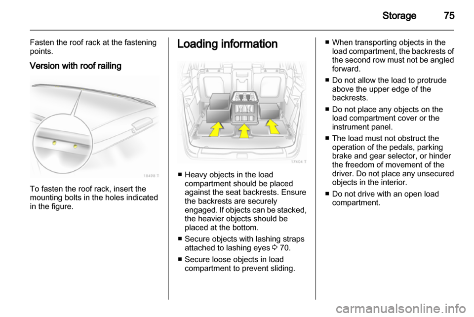 OPEL ZAFIRA 2010  Manual user 
