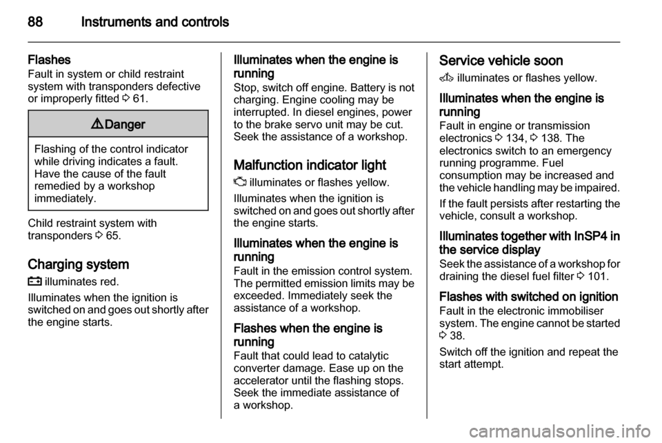 OPEL ZAFIRA 2010  Owners Manual 