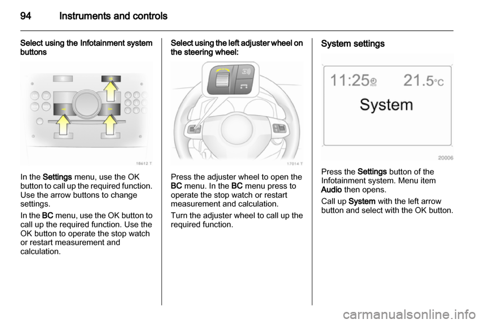 OPEL ZAFIRA 2010  Manual user 
