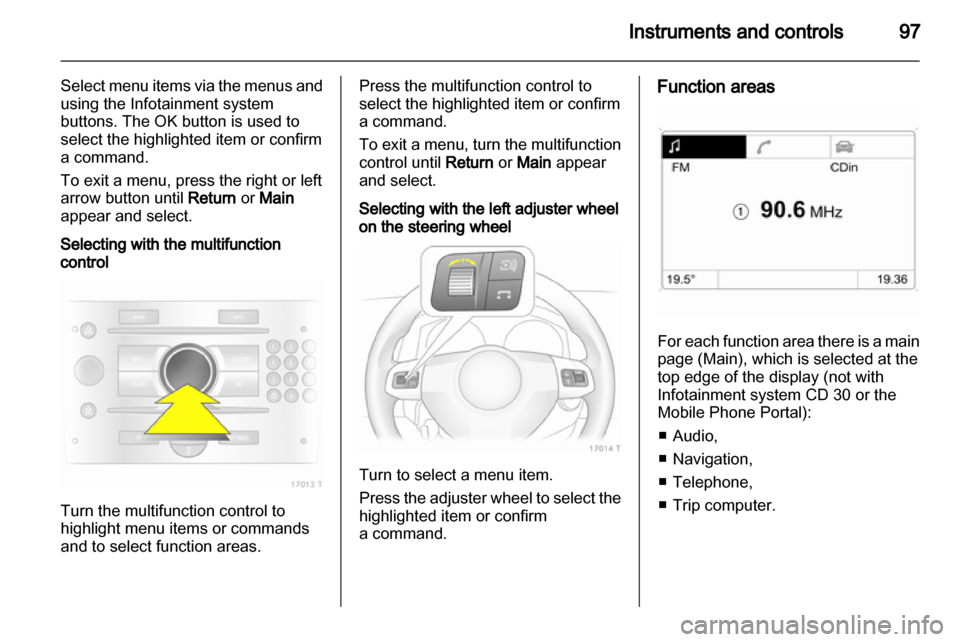 OPEL ZAFIRA 2010  Manual user 