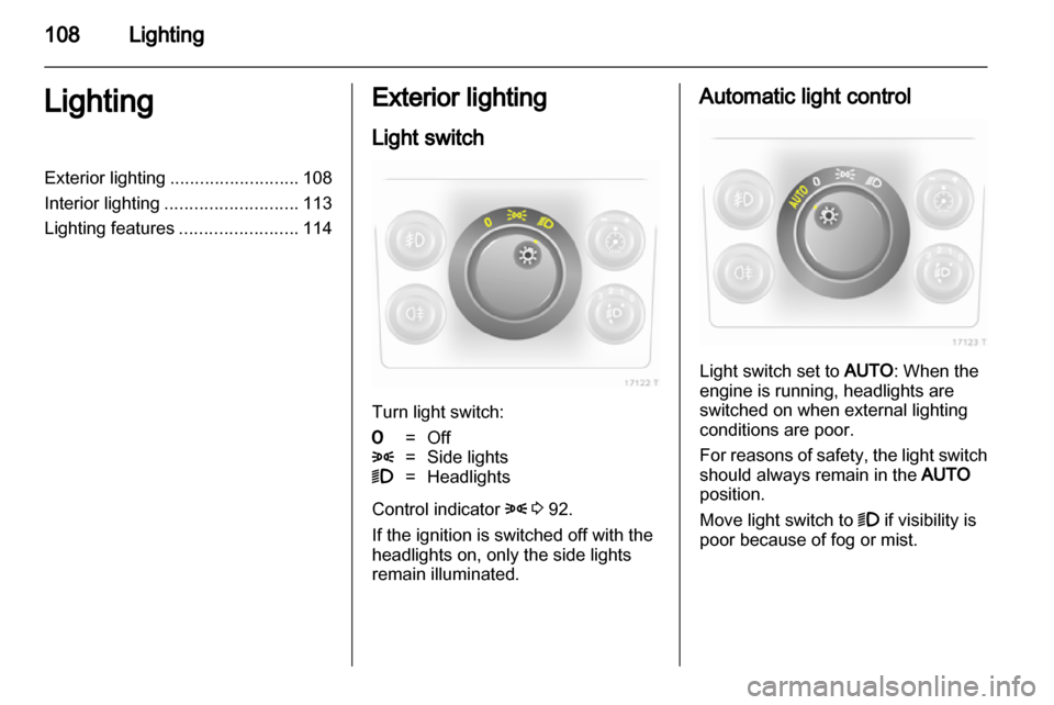 OPEL ZAFIRA 2010.5  Owners Manual 