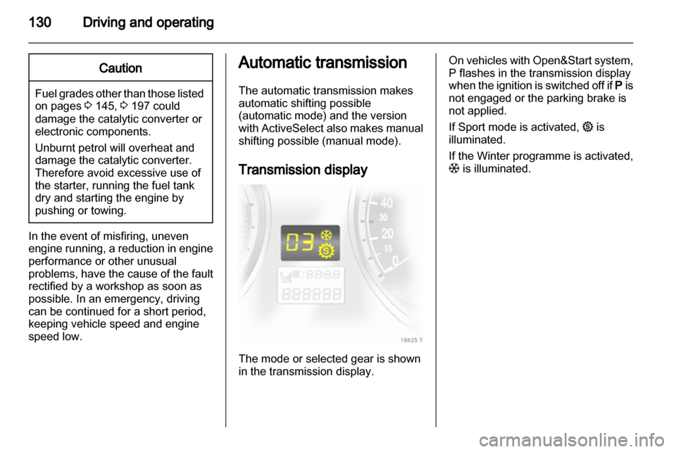 OPEL ZAFIRA 2010.5  Owners Manual 