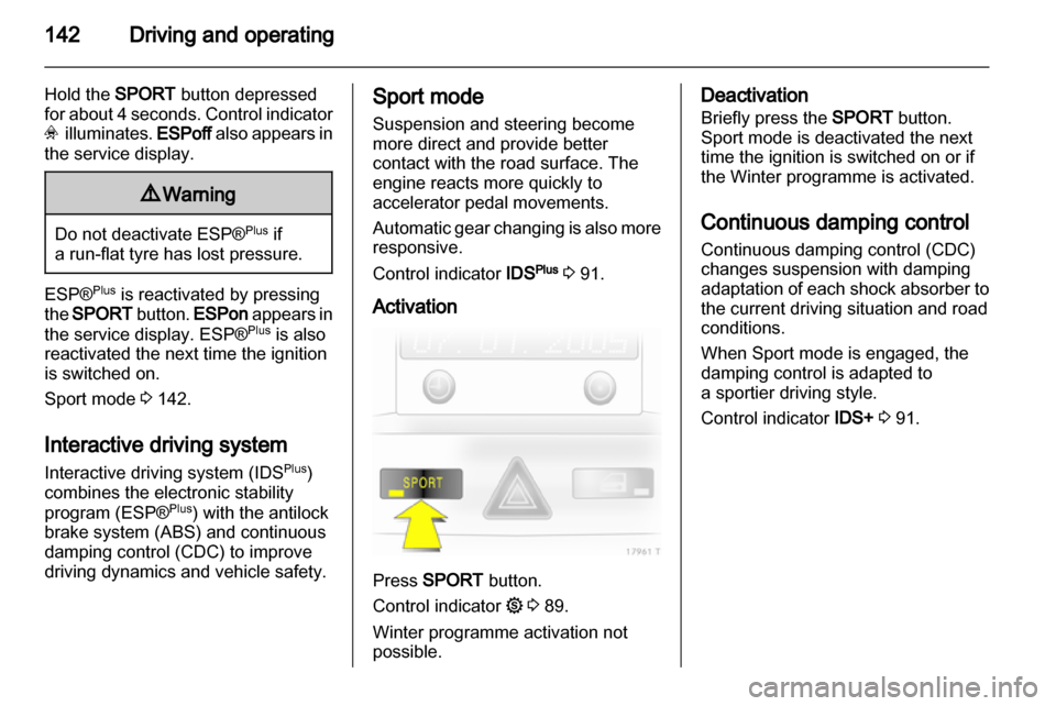 OPEL ZAFIRA 2010.5  Owners Manual 