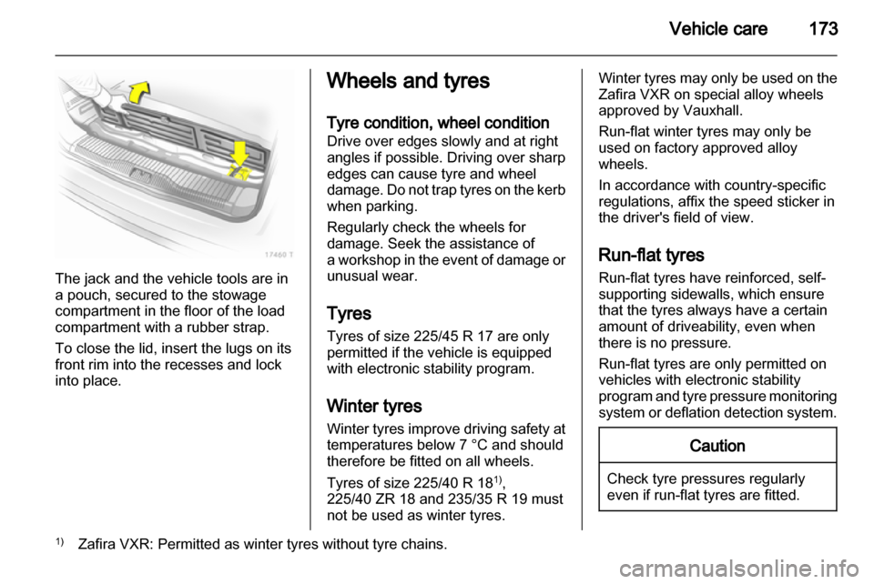 OPEL ZAFIRA 2010.5  Owners Manual 