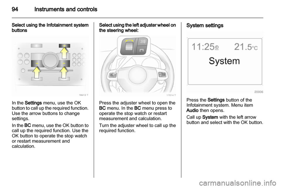 OPEL ZAFIRA 2010.5  Owners Manual 