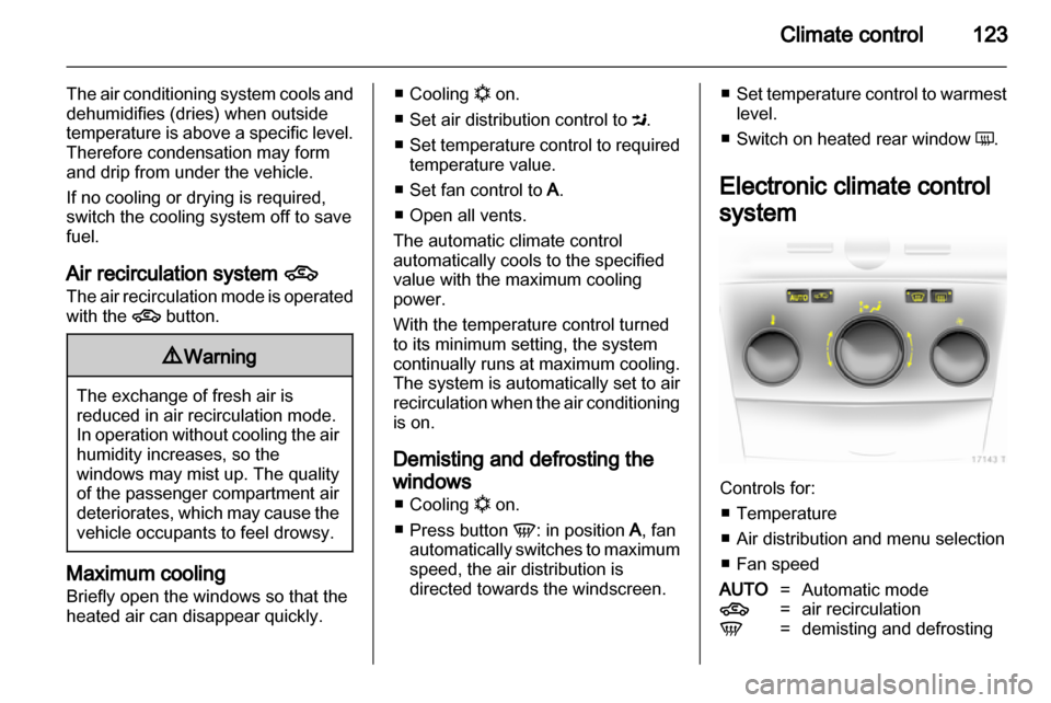 OPEL ZAFIRA 2011  Manual user 