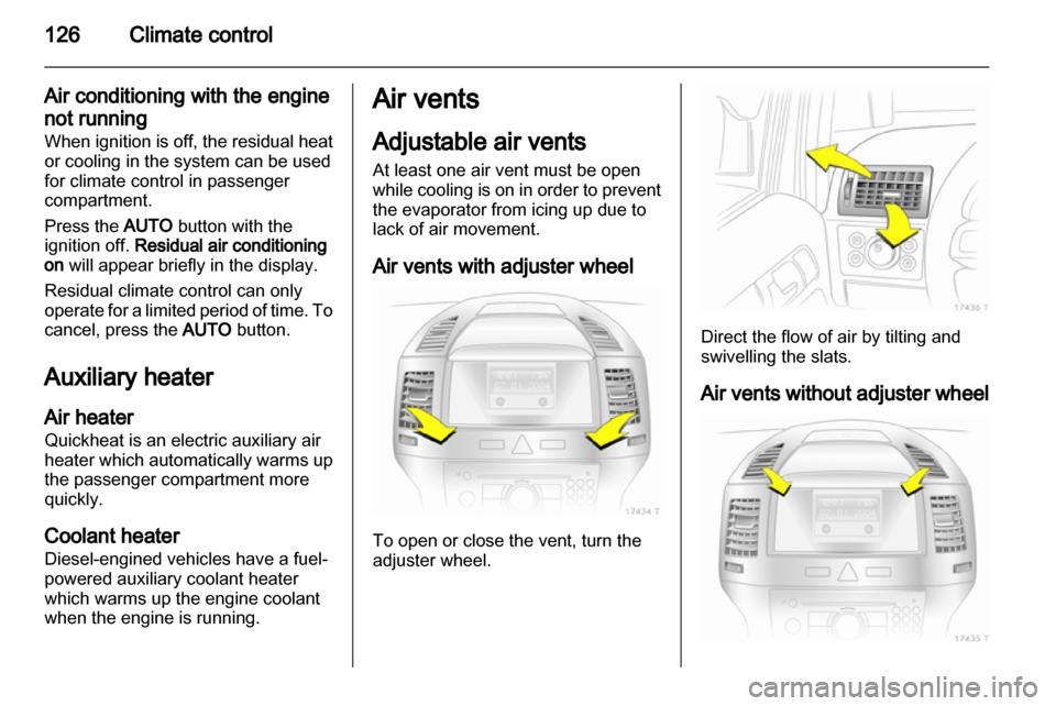 OPEL ZAFIRA 2011  Manual user 