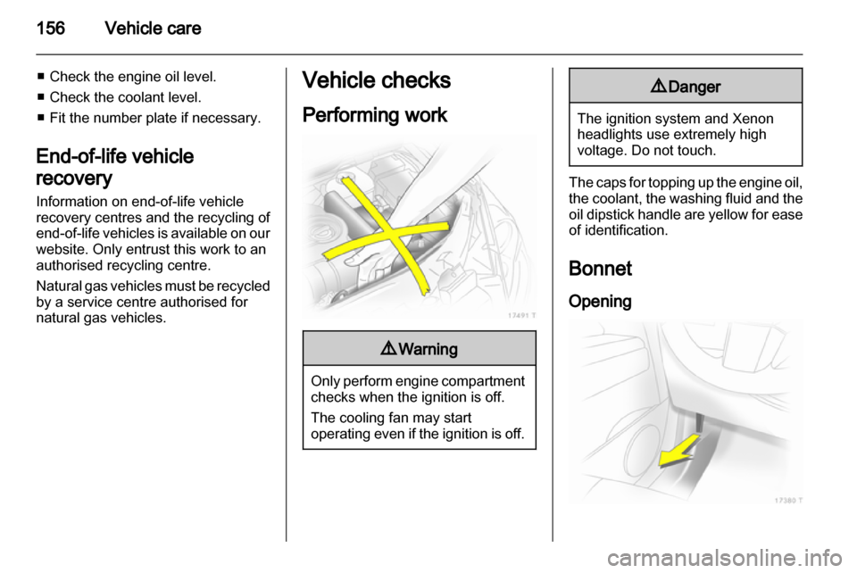 OPEL ZAFIRA 2011  Owners Manual 