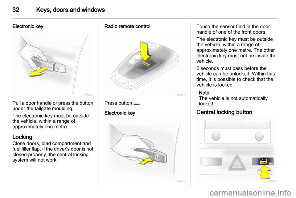 OPEL ZAFIRA 2011  Owners Manual 