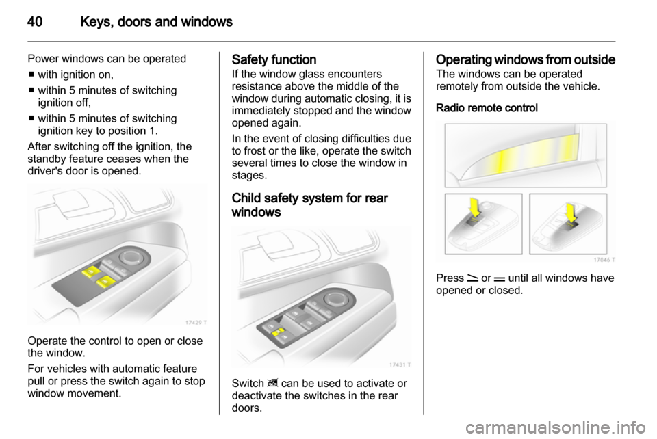 OPEL ZAFIRA 2011  Manual user 
