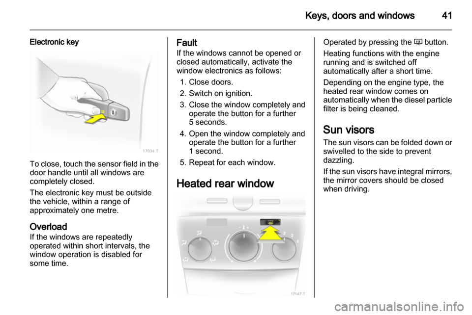 OPEL ZAFIRA 2011  Owners Manual 