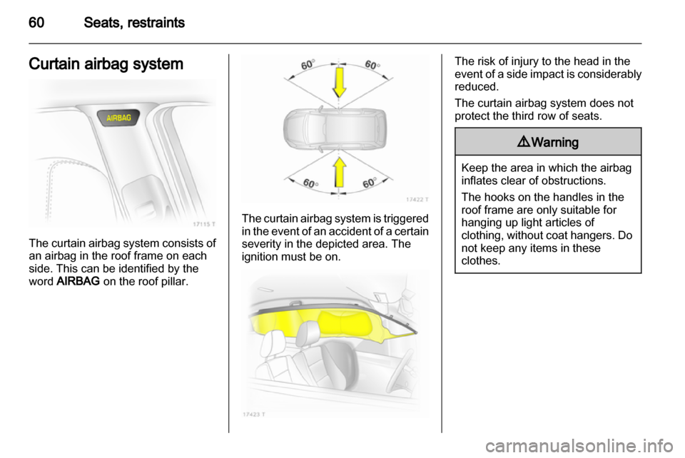OPEL ZAFIRA 2011  Owners Manual 