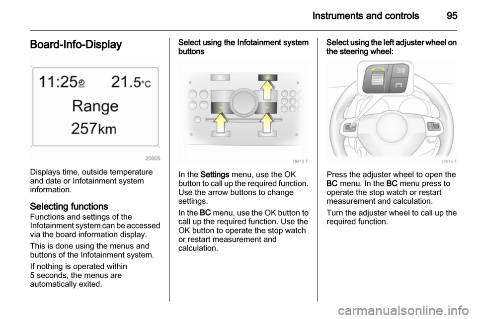OPEL ZAFIRA 2011  Owners Manual 