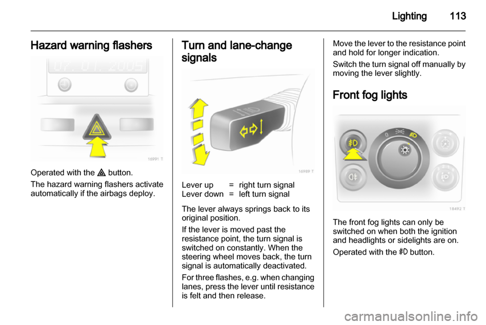 OPEL ZAFIRA 2011.5  Owners Manual 