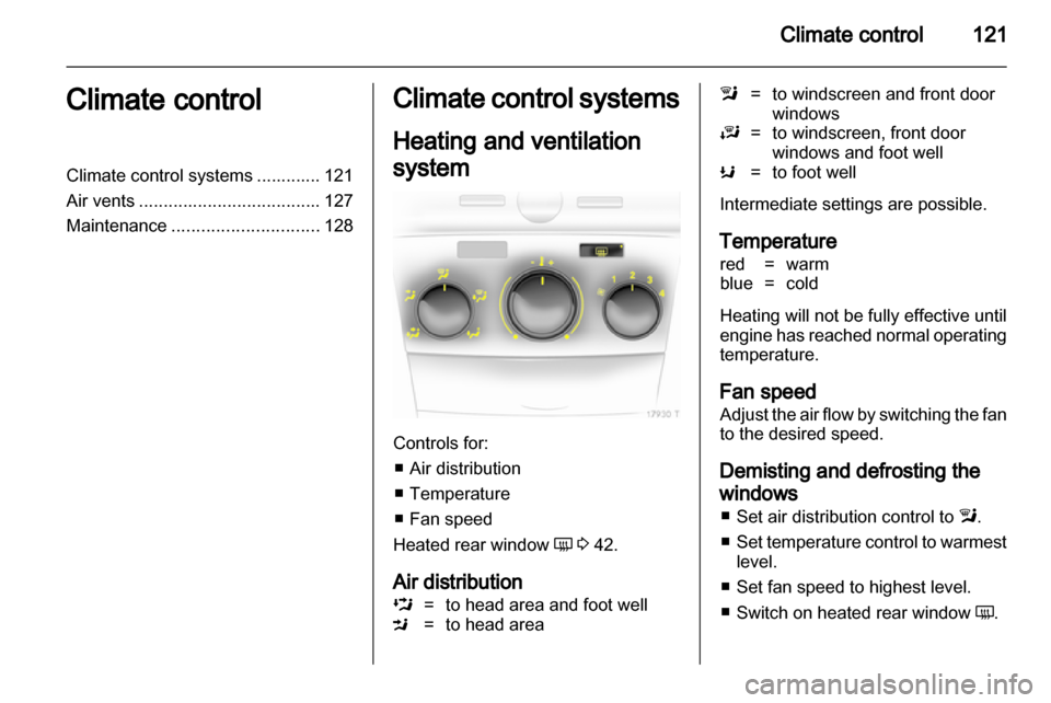 OPEL ZAFIRA 2011.5  Owners Manual 