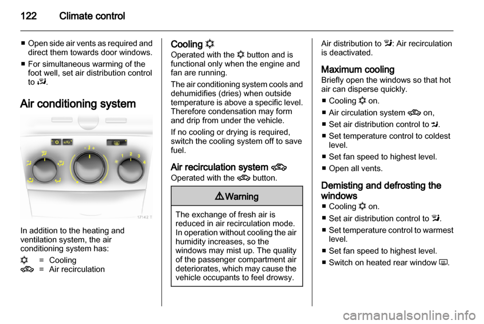 OPEL ZAFIRA 2011.5  Owners Manual 