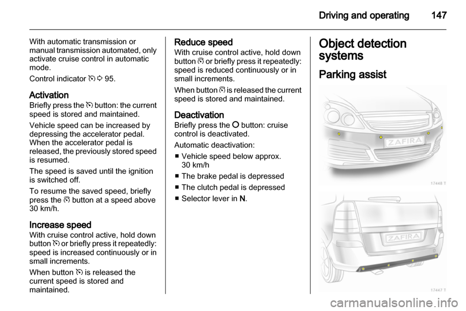OPEL ZAFIRA 2011.5  Manual user 