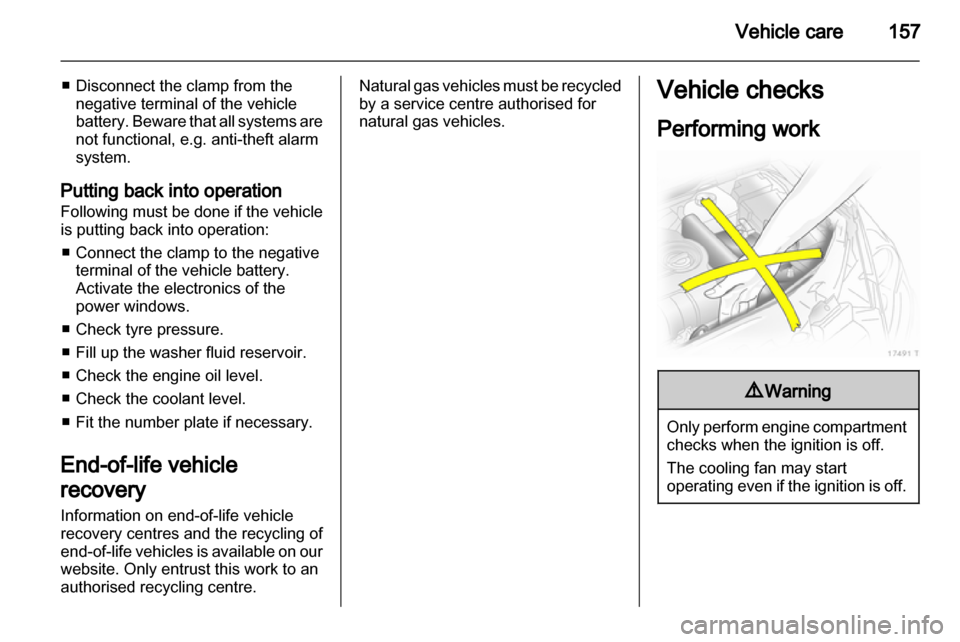 OPEL ZAFIRA 2011.5  Owners Manual 