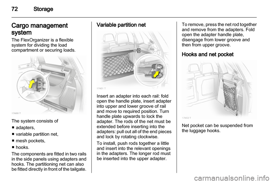 OPEL ZAFIRA 2011.5  Manual user 