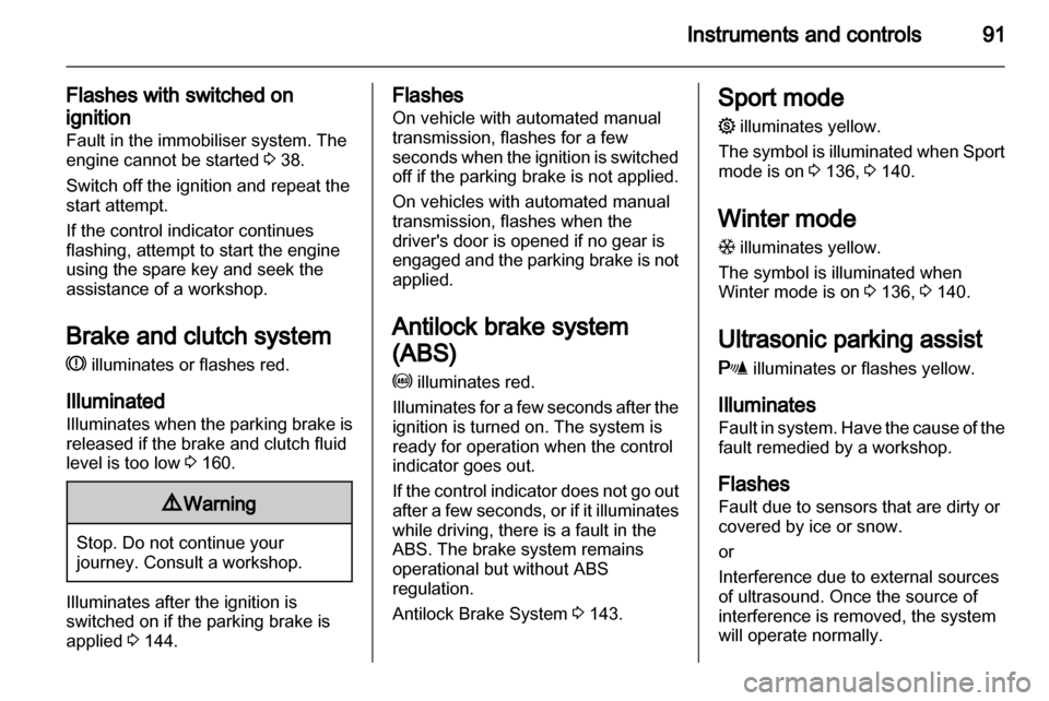 OPEL ZAFIRA 2011.5  Owners Manual 
