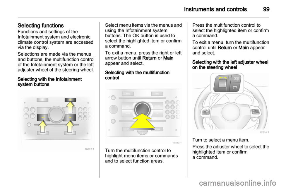 OPEL ZAFIRA 2011.5  Manual user 