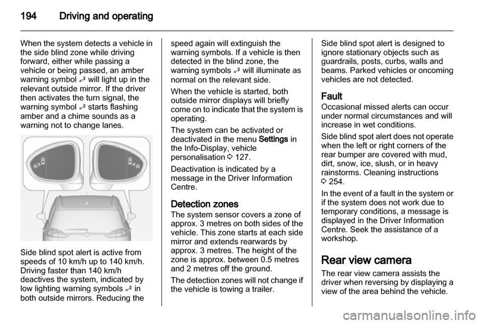 OPEL ZAFIRA TOURER 2013  Manual user 