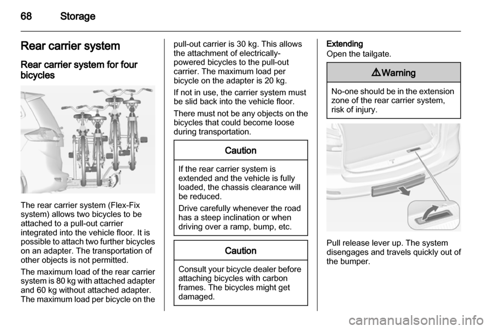 OPEL ZAFIRA TOURER 2013  Manual user 