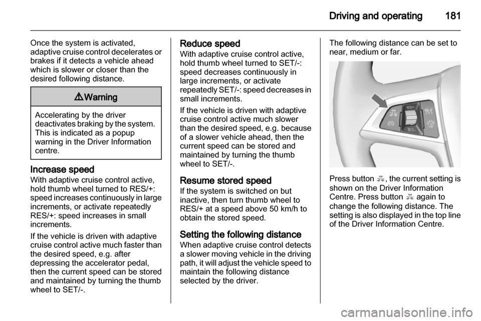OPEL ZAFIRA TOURER 2013.5  Owners Manual 