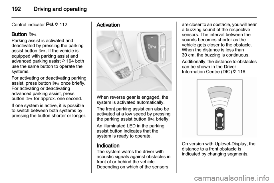 OPEL ZAFIRA TOURER 2013.5  Manual user 