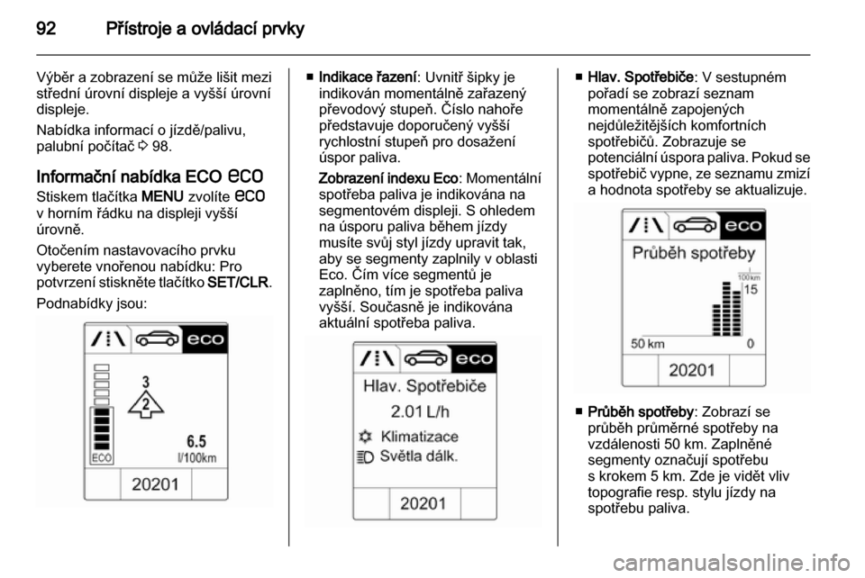 OPEL ADAM 2013.5  Uživatelská příručka (in Czech) 