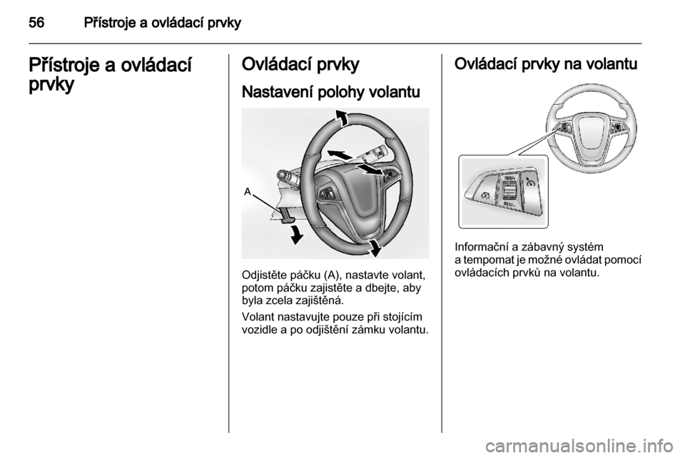 OPEL AMPERA 2012  Uživatelská příručka (in Czech) 
