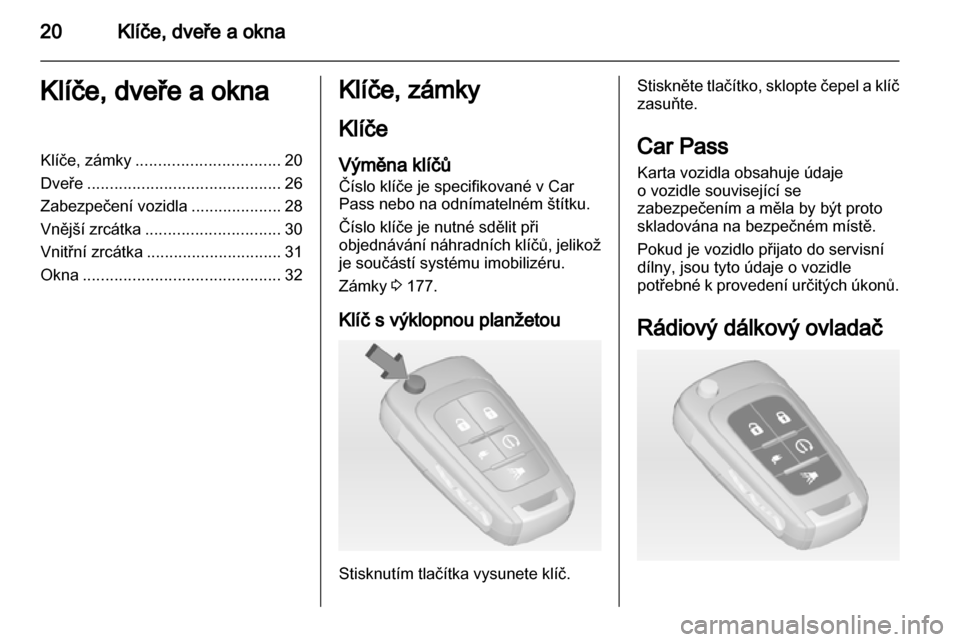 OPEL AMPERA 2012.5  Uživatelská příručka (in Czech) 