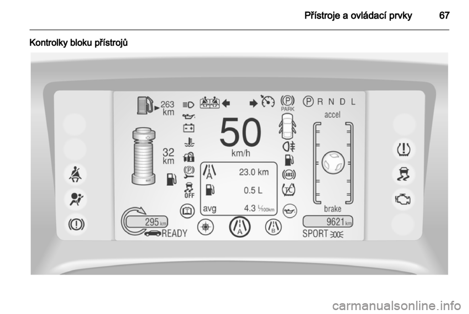 OPEL AMPERA 2012.5  Uživatelská příručka (in Czech) 