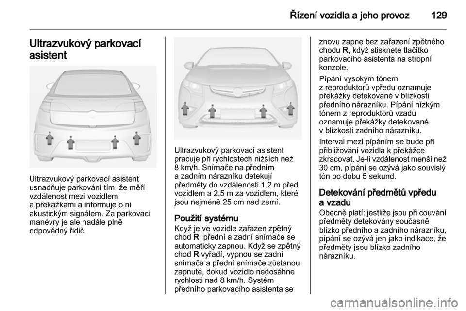 OPEL AMPERA 2013  Uživatelská příručka (in Czech) 