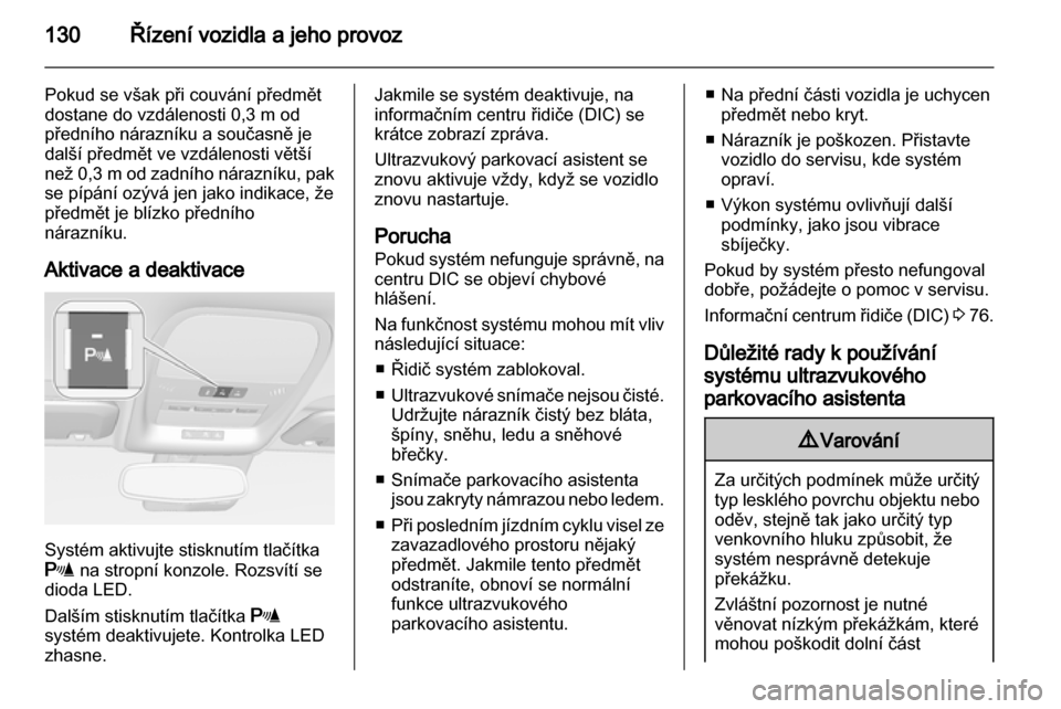 OPEL AMPERA 2013  Uživatelská příručka (in Czech) 