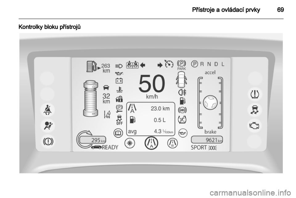OPEL AMPERA 2013  Uživatelská příručka (in Czech) 