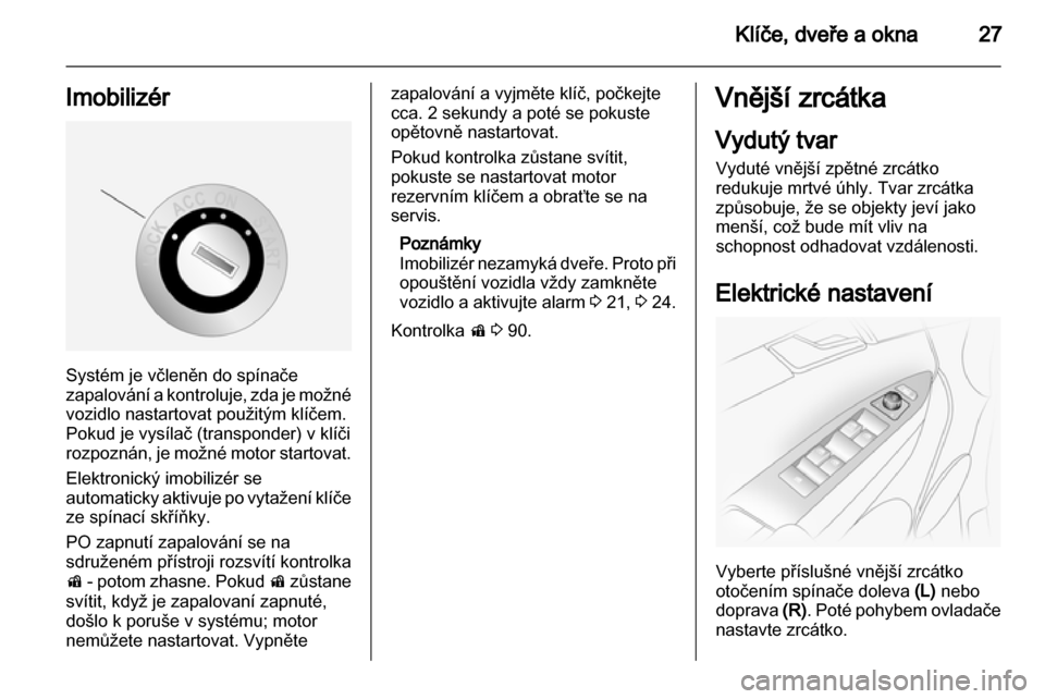 OPEL ANTARA 2011  Uživatelská příručka (in Czech) 