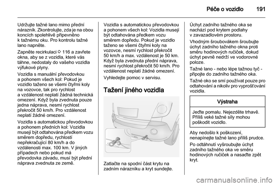 OPEL ANTARA 2012.5  Uživatelská příručka (in Czech) 