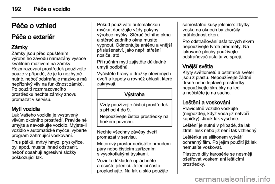OPEL ANTARA 2012.5  Uživatelská příručka (in Czech) 